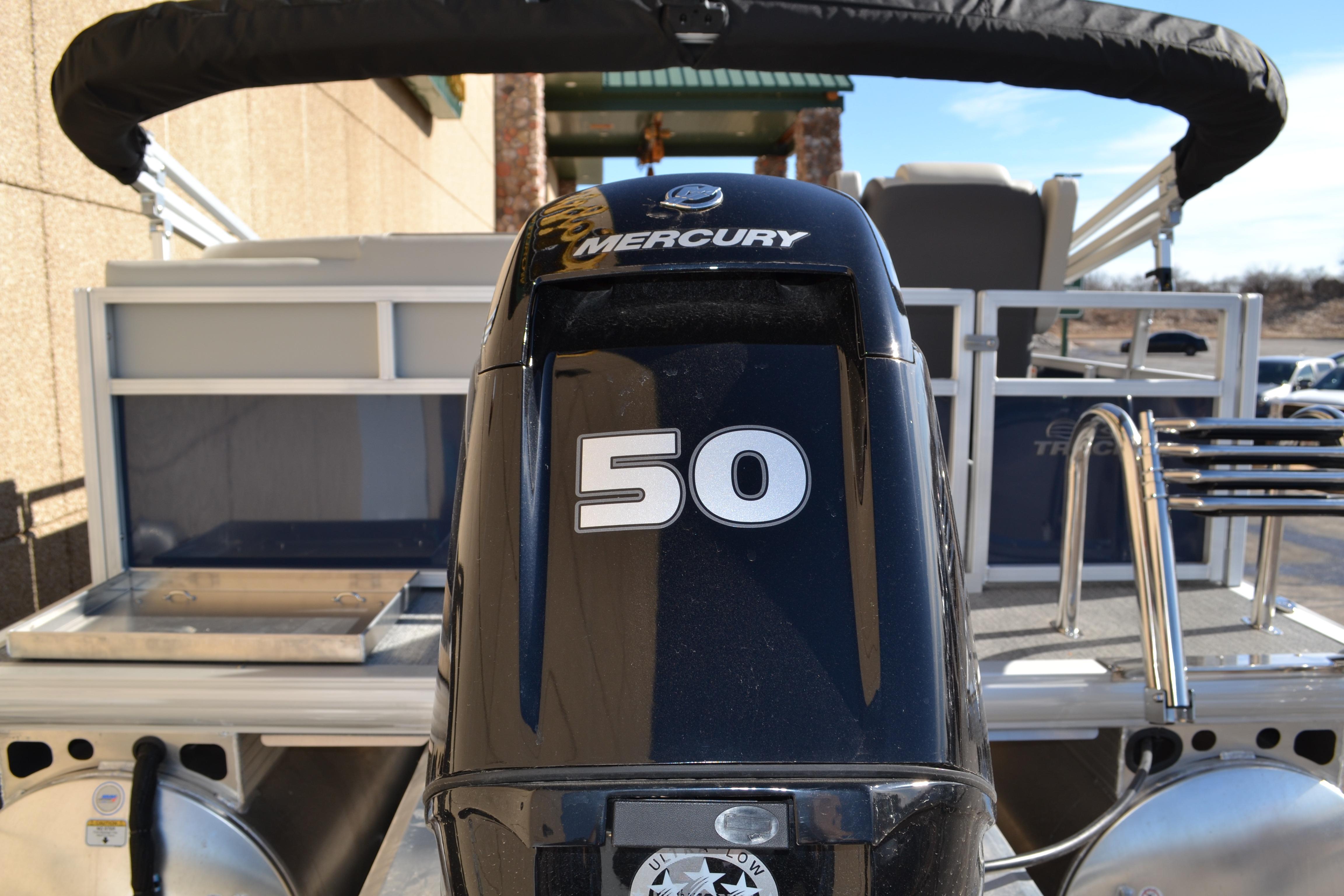 2026 Sun Tracker Bass Buggy 16 XL Select with Mercury 50 HP engine.