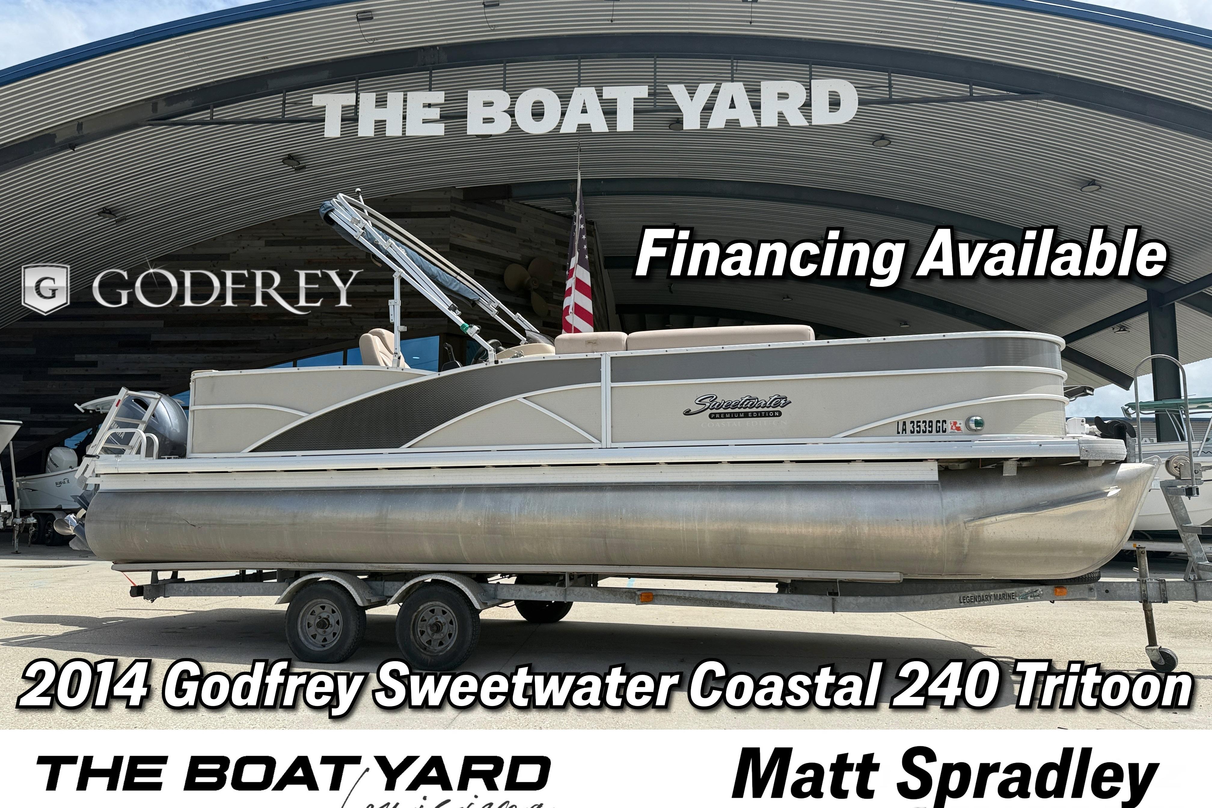 2014 Godfrey Sweetwater Premium Coastal Edition 240