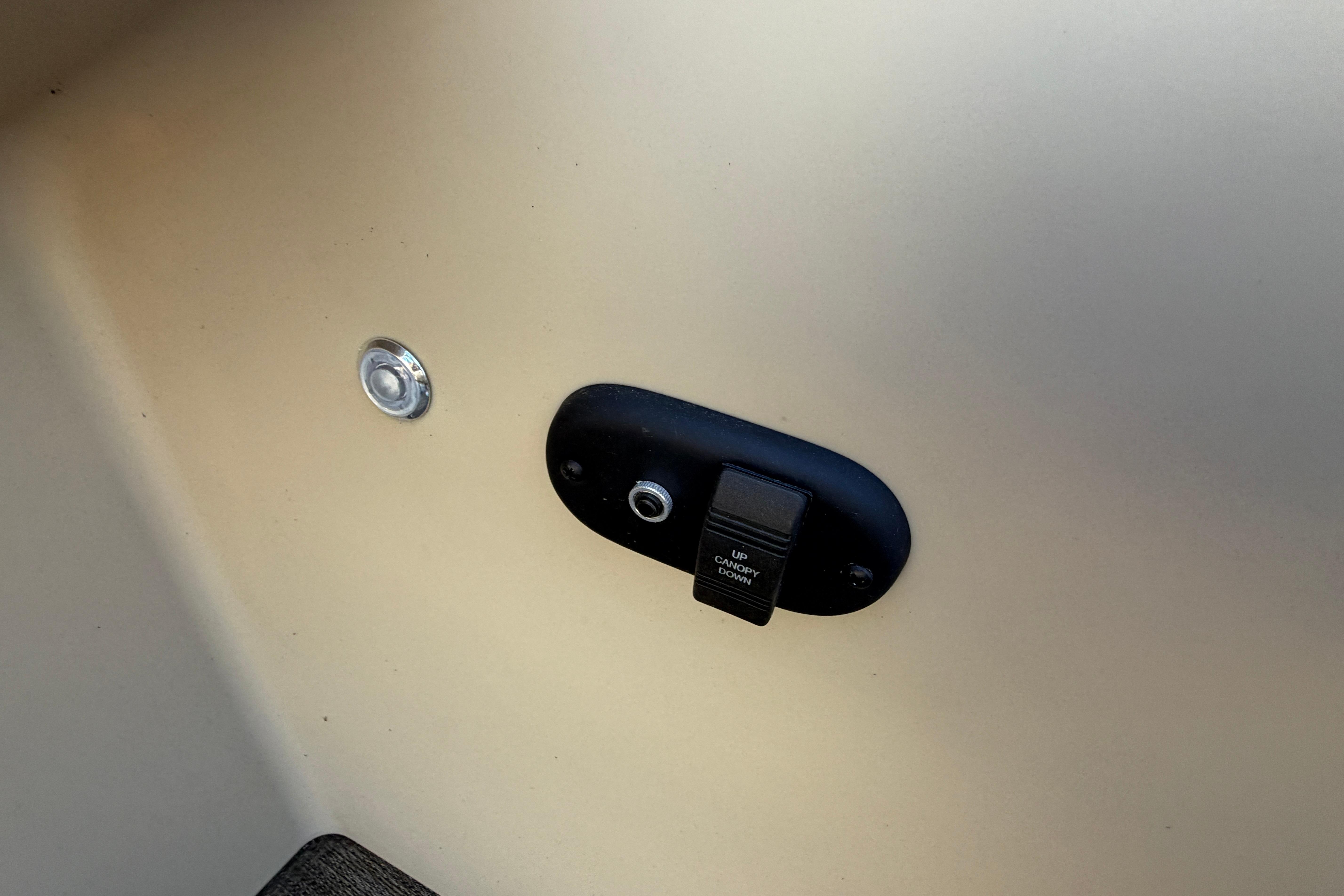 2023 Godfrey Sweetwater 2286 C boat interior switch and button detail.