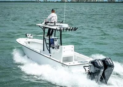 2024 Latitude Tournament Boats 25' CC on the water.