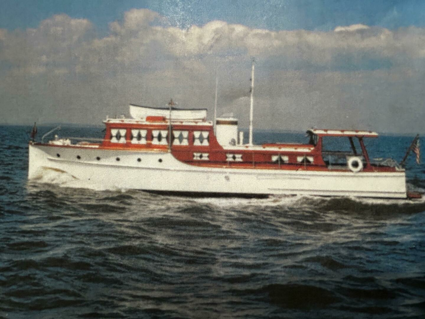 1930 Classic ACF 47'  Motor Yacht - Image 2