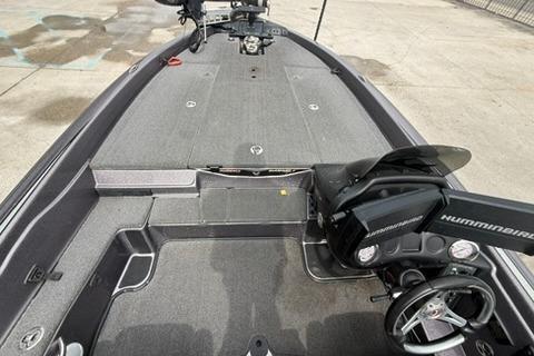 2018 Phoenix 919 ProXP boat interior with Humminbird electronics and spacious deck layout.