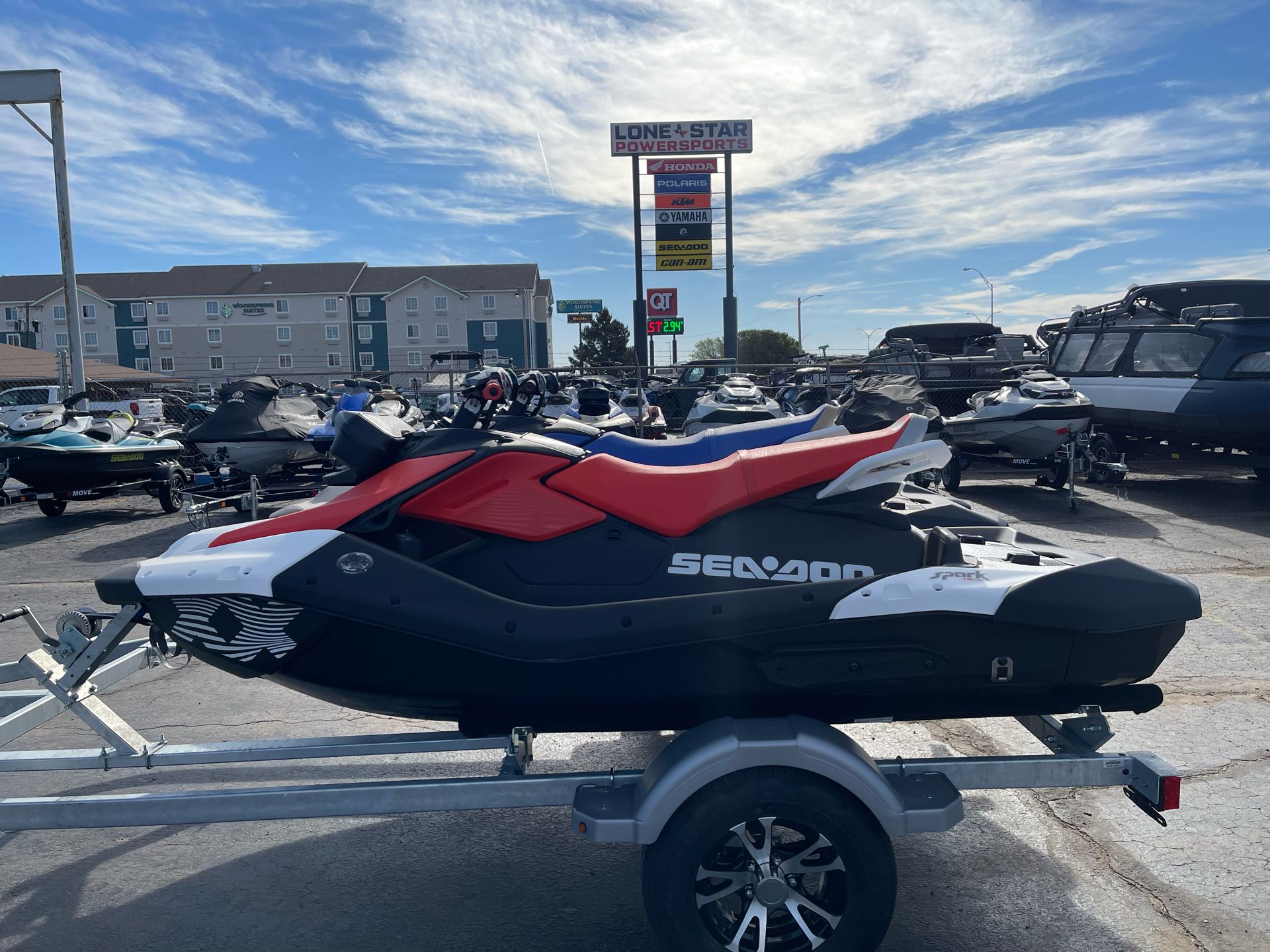 2025 Sea-Doo Spark Trixx for 3 iBR and audio in option