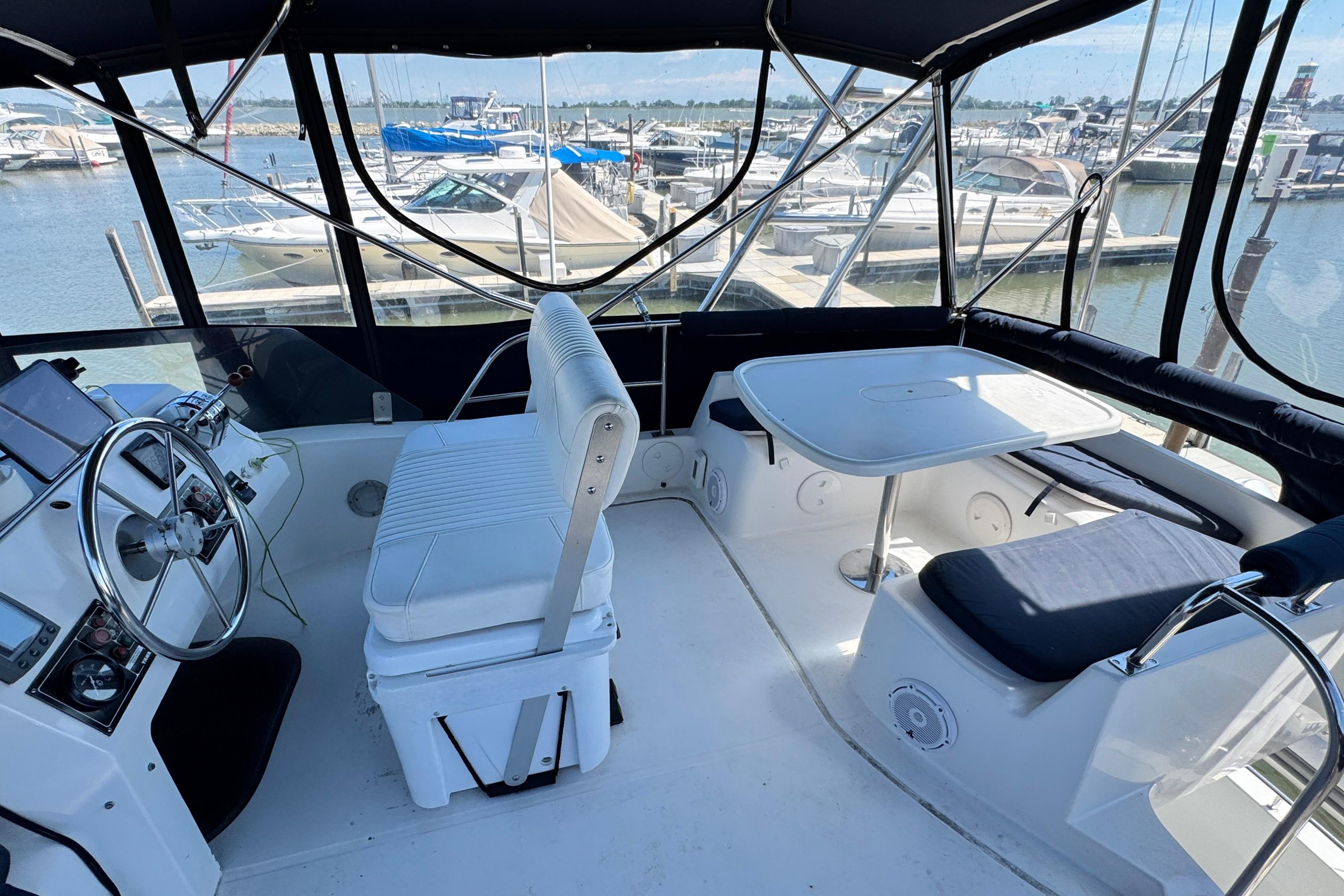 Flybridge Helm Seating