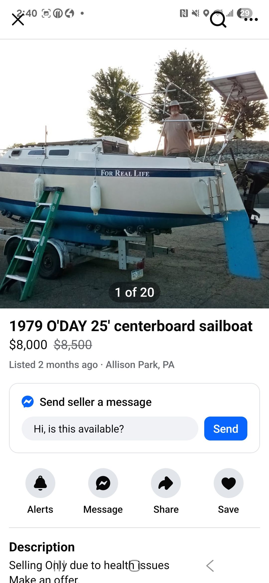 1979 O'Day Sloop - 4