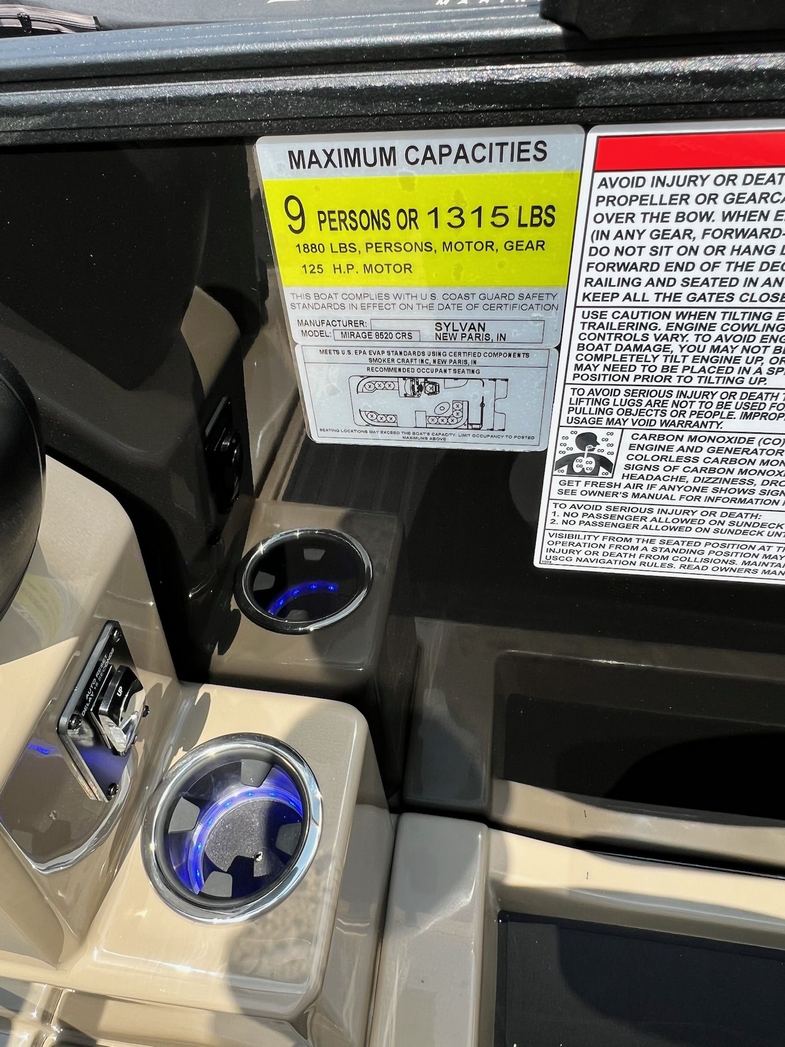 2026 Sylvan Mirage 8520 Cruise - 21