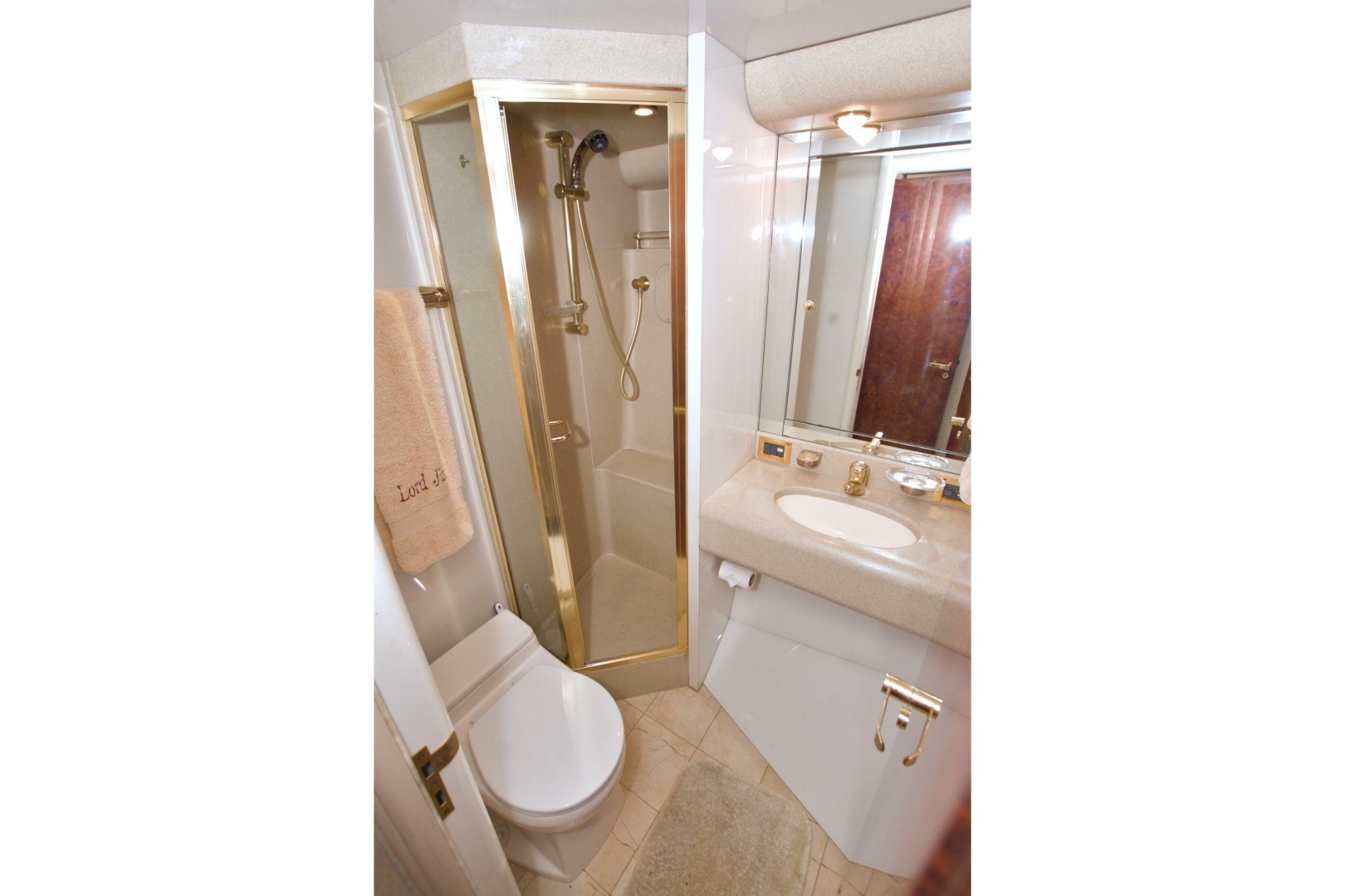 1998 Lazzara Yachts 76 Skylounge Grand Salon - Image 90