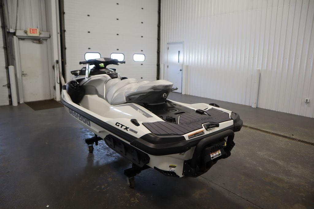 2026 Sea-Doo GTX Limited 325 jet ski in a garage setting.