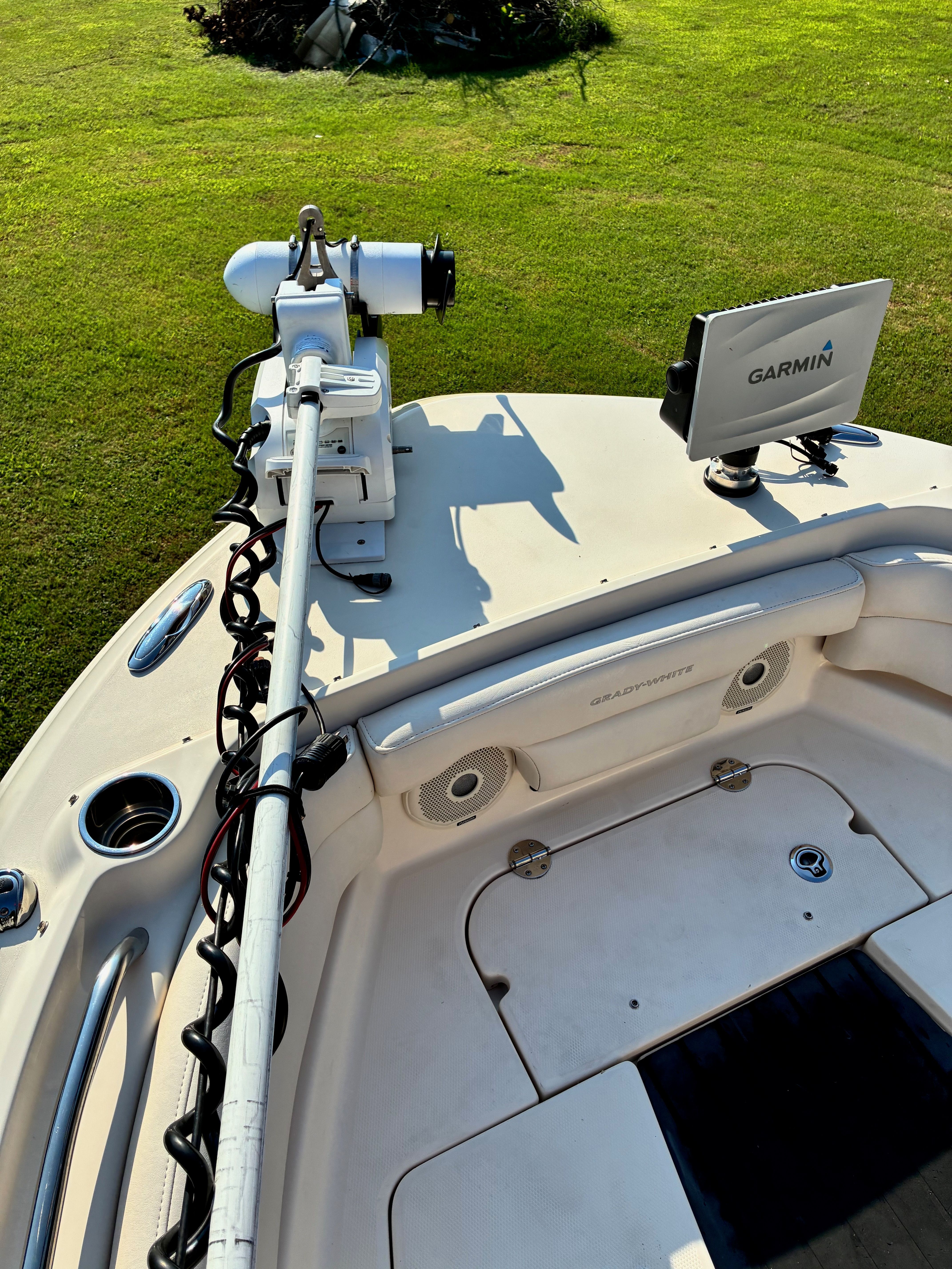 Grady-White Freedom235 boat with Garmin system, year 2018.