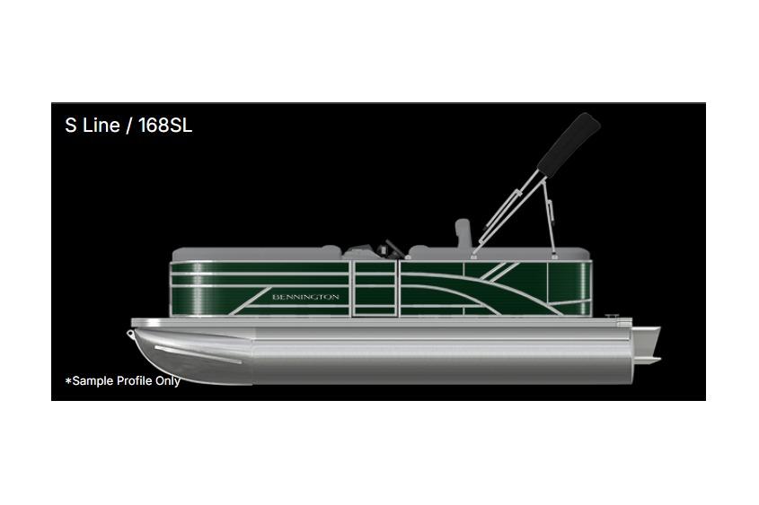 2026 Bennington 168 SL w/ Yamaha 40 Hp (On Order) ETA May