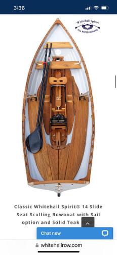 2019 Whitehall 14 Slide Sculling Rowboat - 52