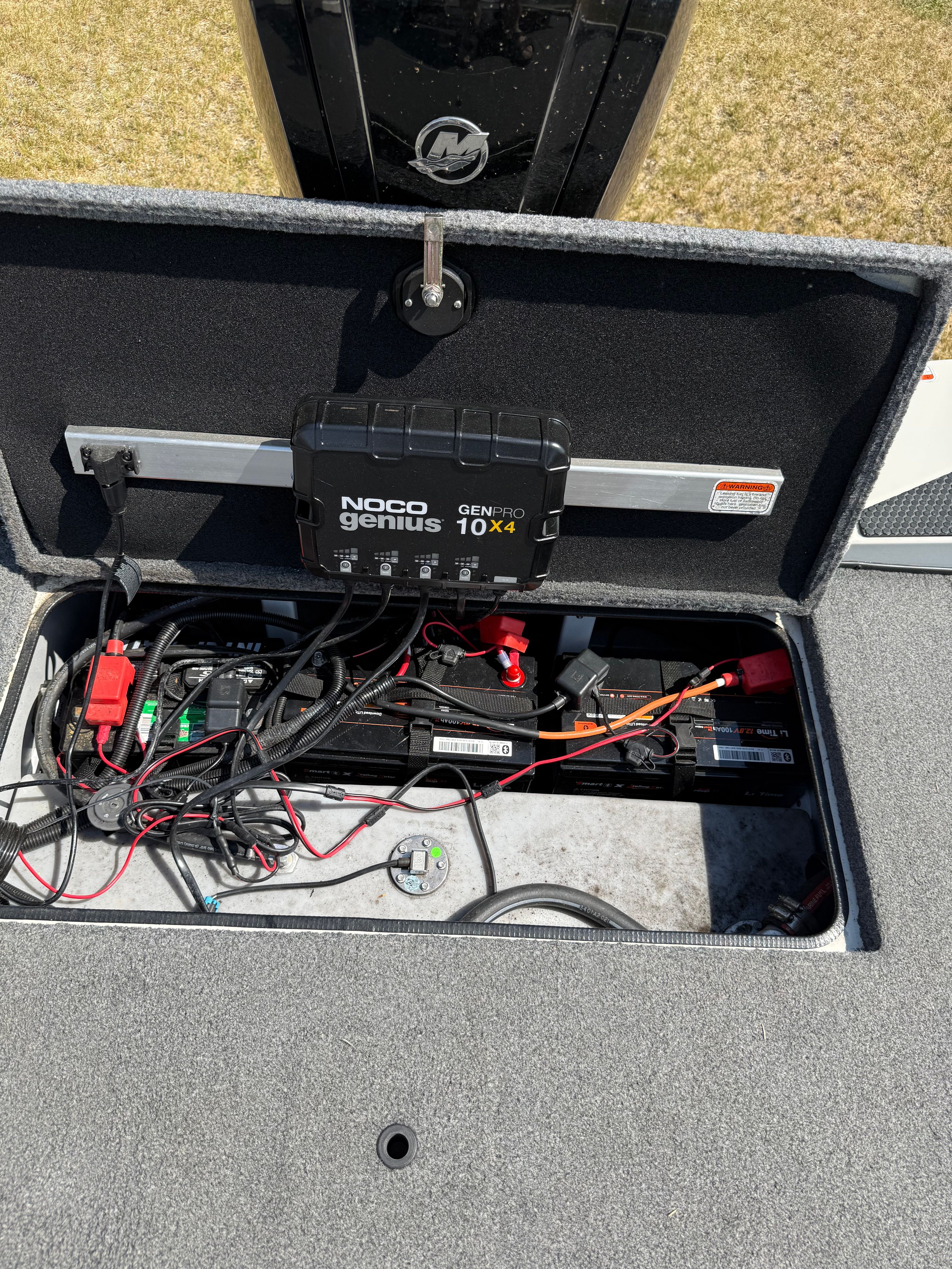 2022 Ranger RT188C boat with NOCO Genius charger.