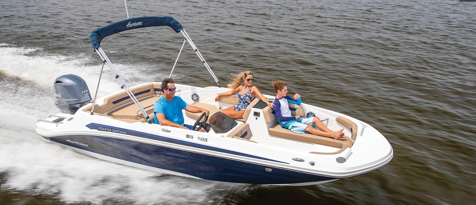 2022 Hurricane SunDeck Sport 185 OB