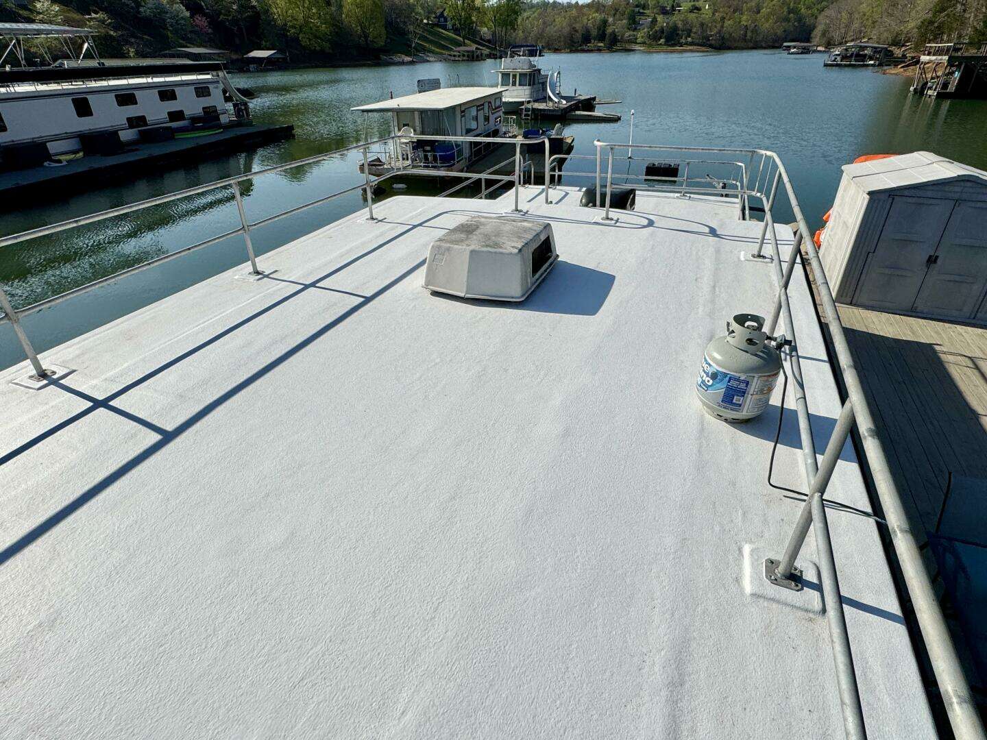 1977 Sumerset 14 x 58 Aluminum Hull Houseboat with Catwalks - Image 86
