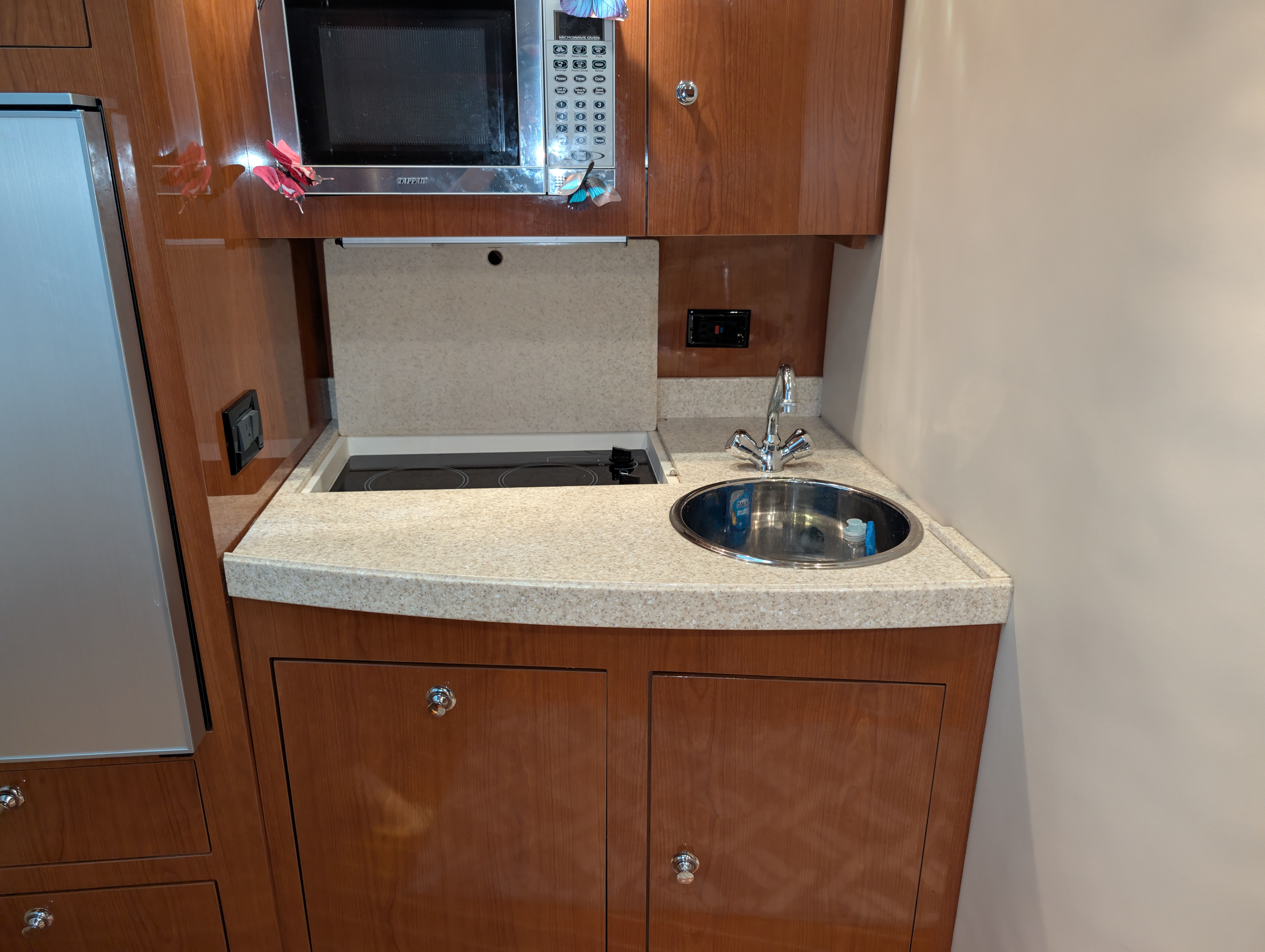 Galley in 2005 Regal Commodore 3560 yacht.