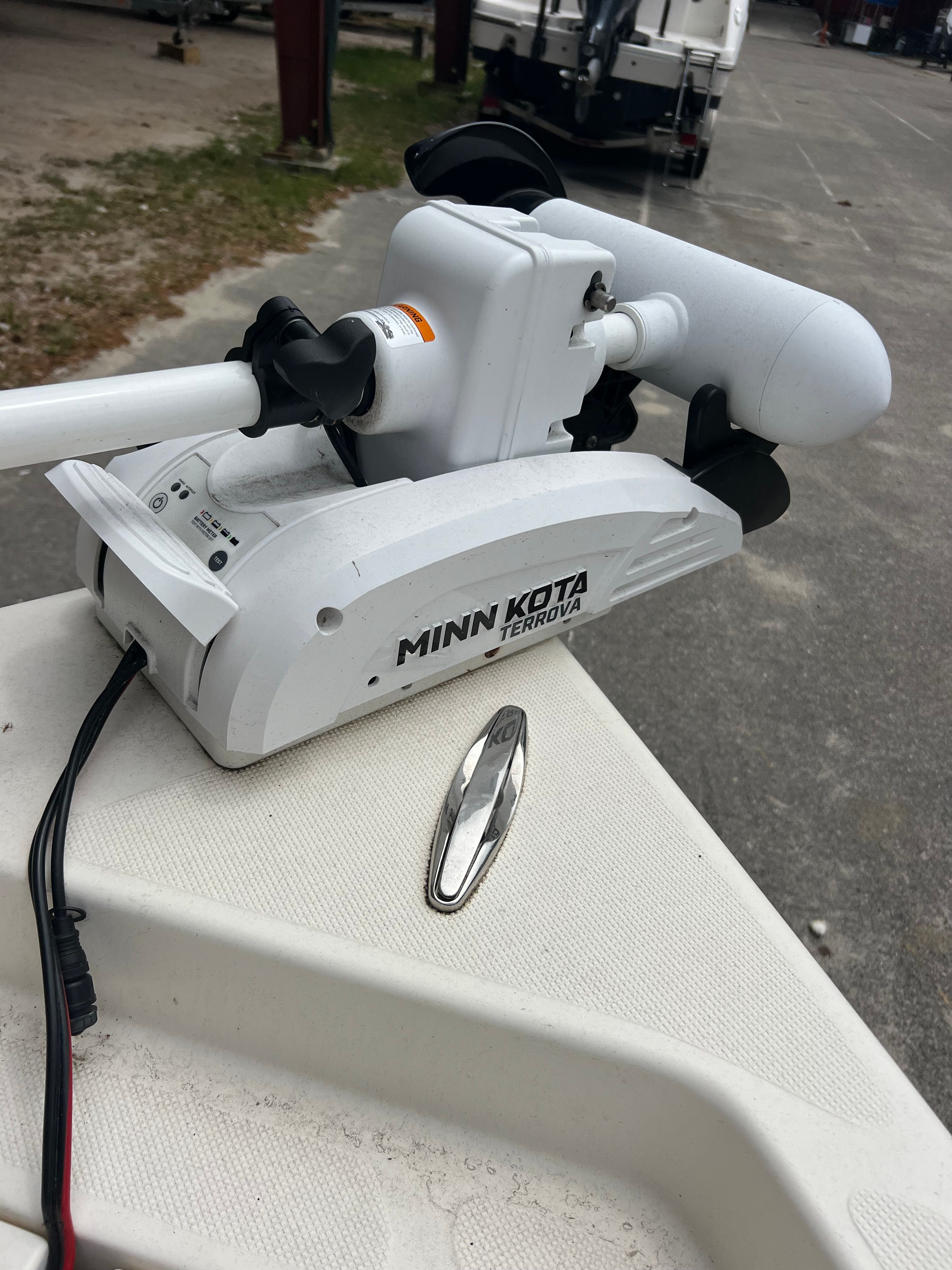 Minn Kota Terrova on Skeeter SX230 boat, year 2016.