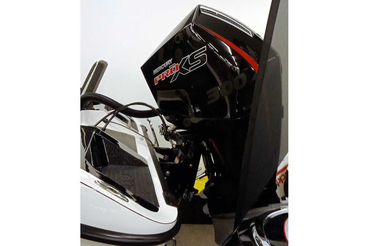 2026 Ranger 620xFS Pro with Mercury Pro XS 300 outboard engine.
