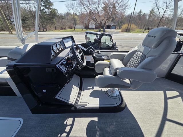 2026 Crest Caribbean 250 Double-Decker Tri-Toon w/250hp, Trai - 20