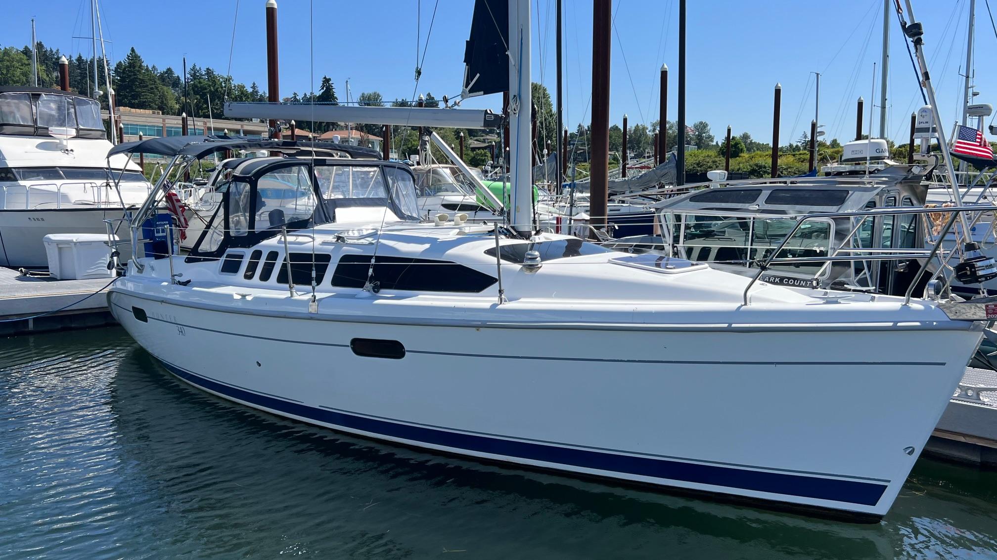 2001 Hunter 340
