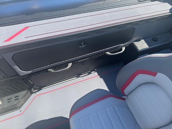 2025 Alumacraft Trophy 185X SC Rotax S interior with sleek seating and modern design.