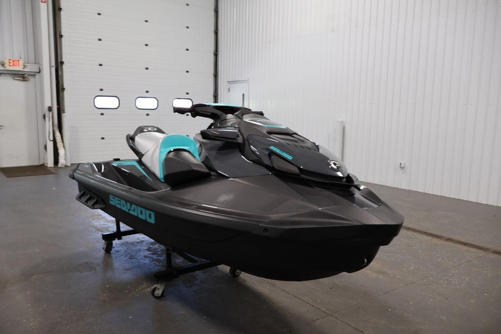 2026 Sea-Doo GTR 230 jet ski in a garage setting.