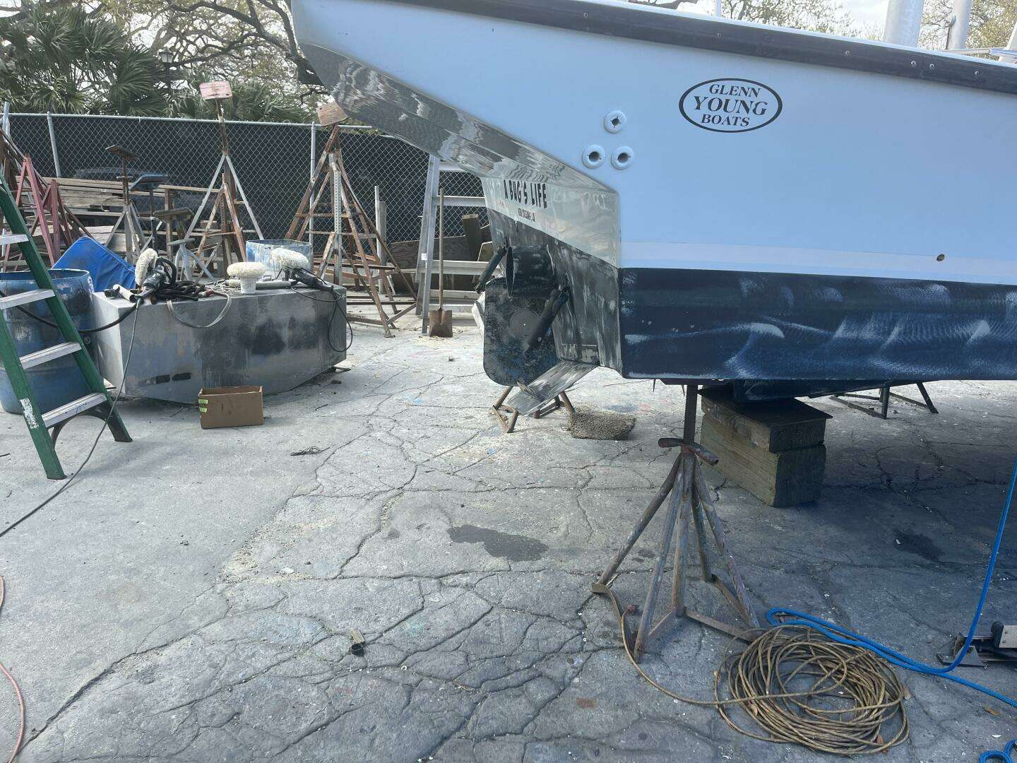 2008 Custom Glenn Young 32 Lafitte Skiff - Image 8