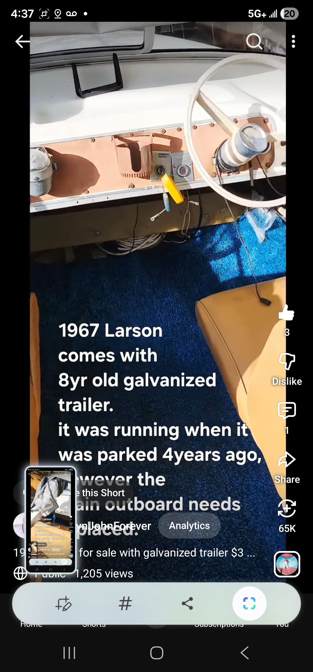 1967 Larson All American 166 - 6