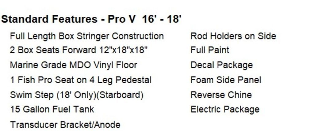 2026 Rh Boats PRO-V 16 - 15