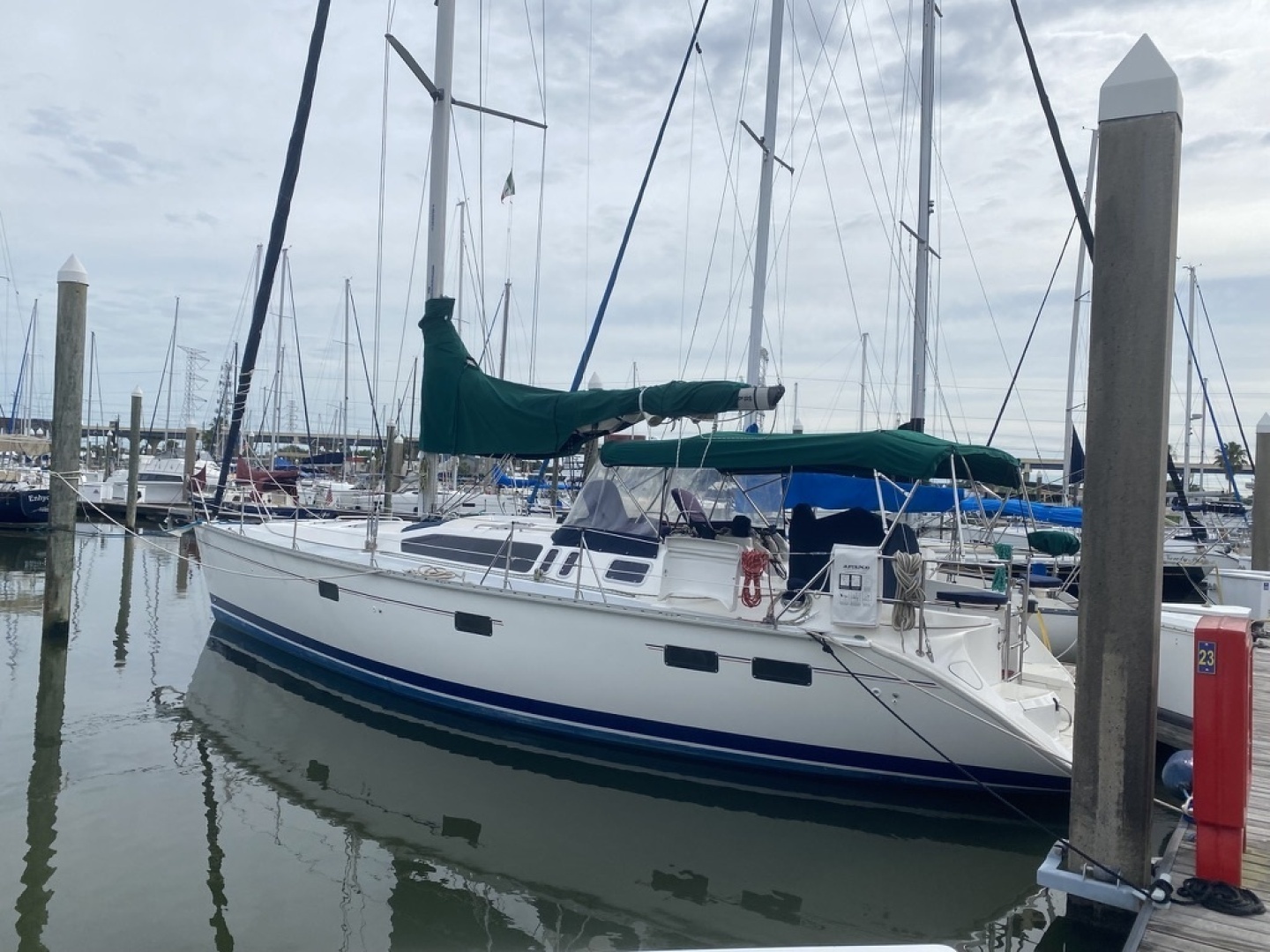 1996 Hunter Legend 40.5 - Image 33