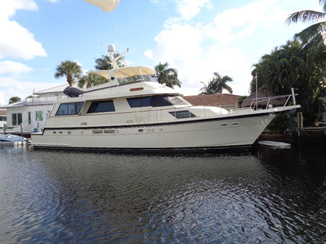 1989 Hatteras 67 Cockpit Motor Yacht