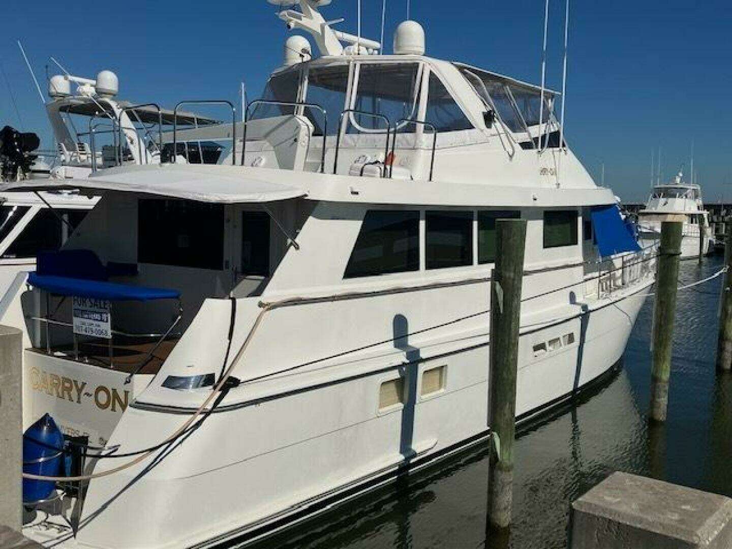 1996 Hatteras Sport Deck - Image 3