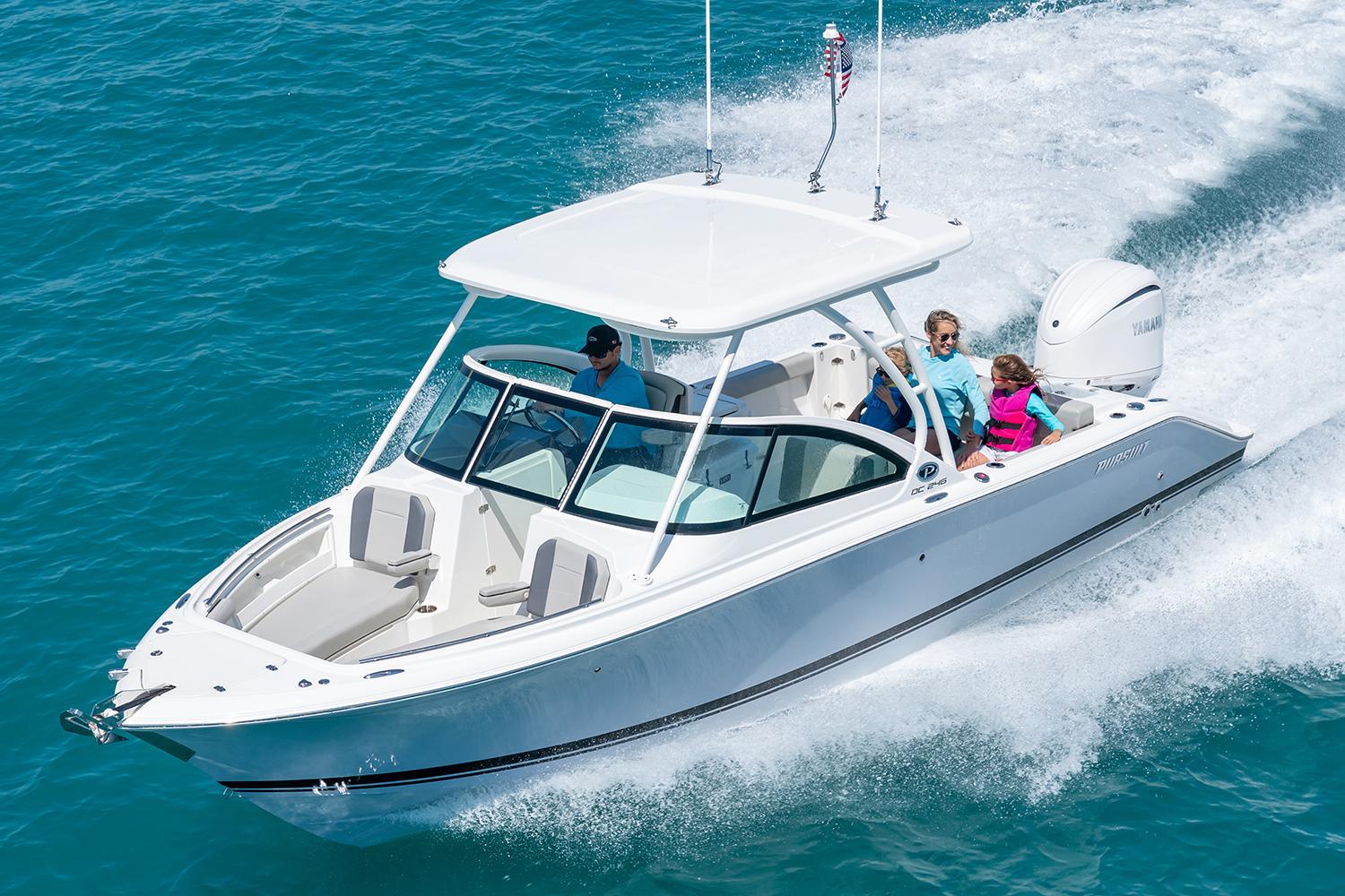 2027 Pursuit DC 246 Dual Console