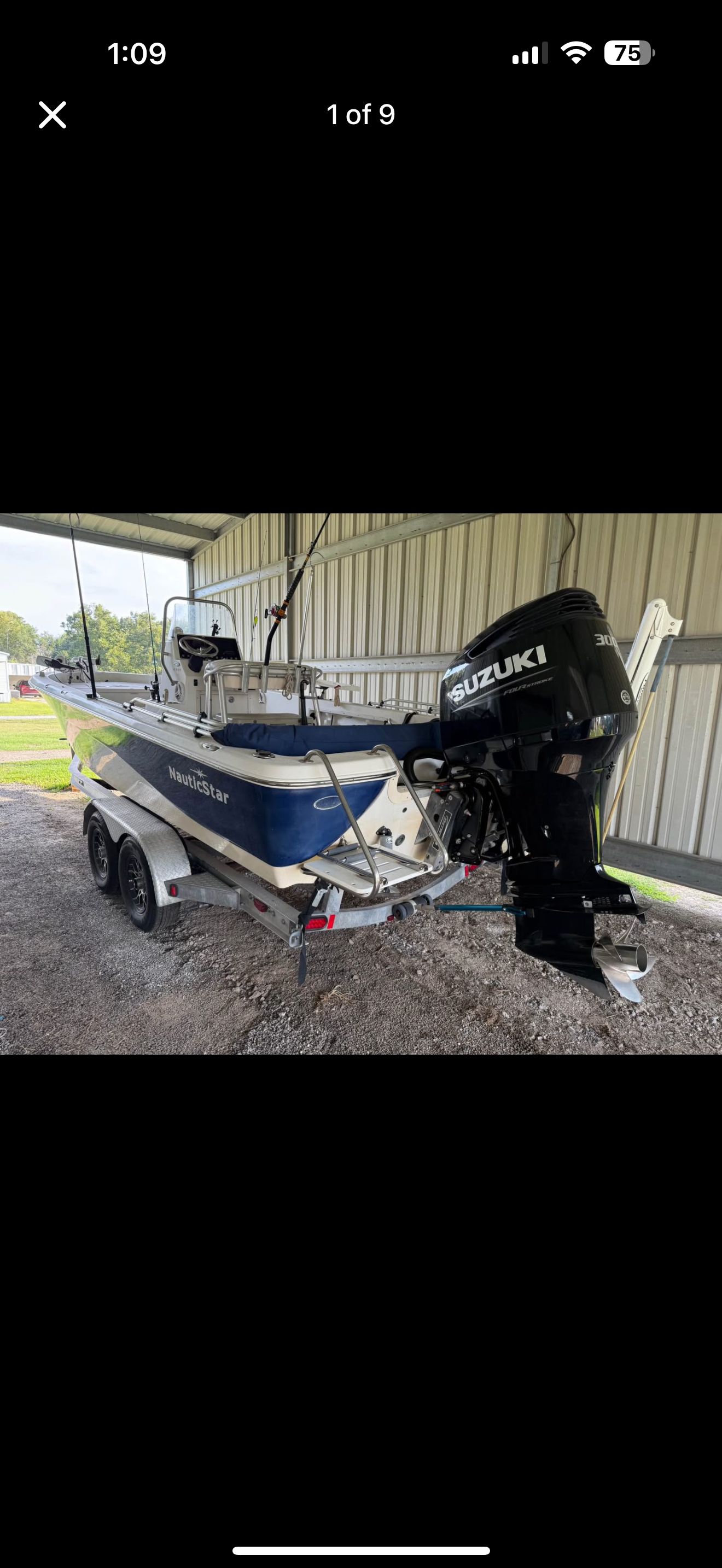 2008 NauticStar 24 bay