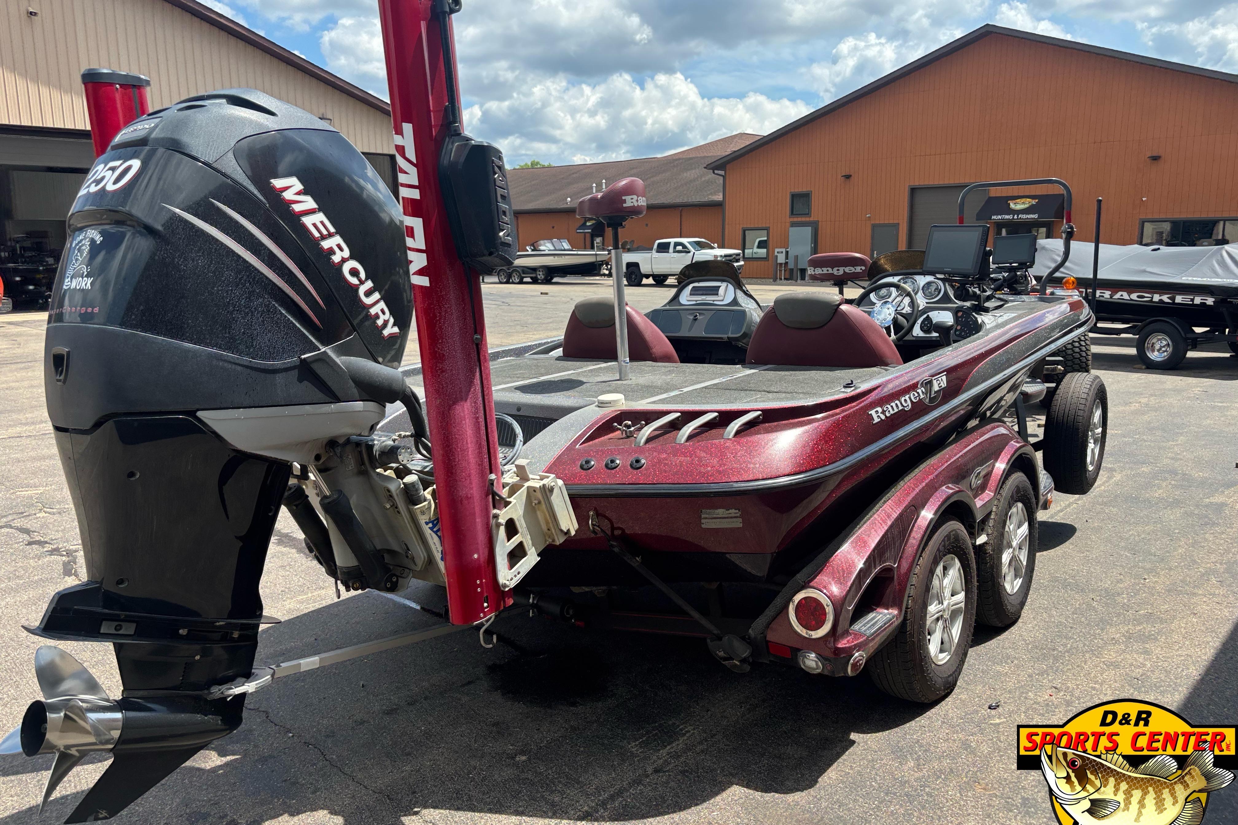 2005 Ranger Z21 Comanche boat with Mercury engine at D&R Sports Center.
