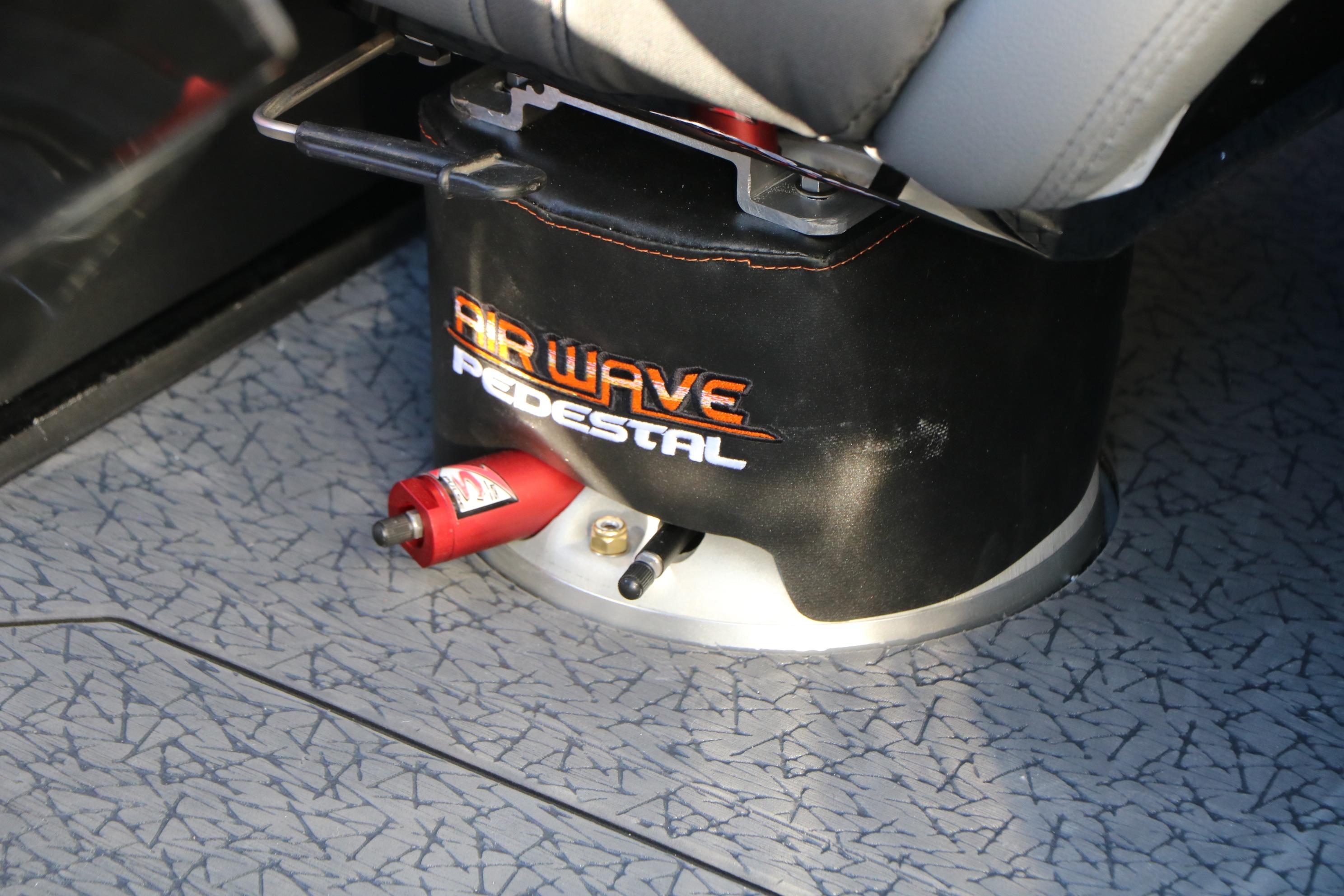 Air Wave Pedestal in 2026 Vexus VXs21 boat interior.