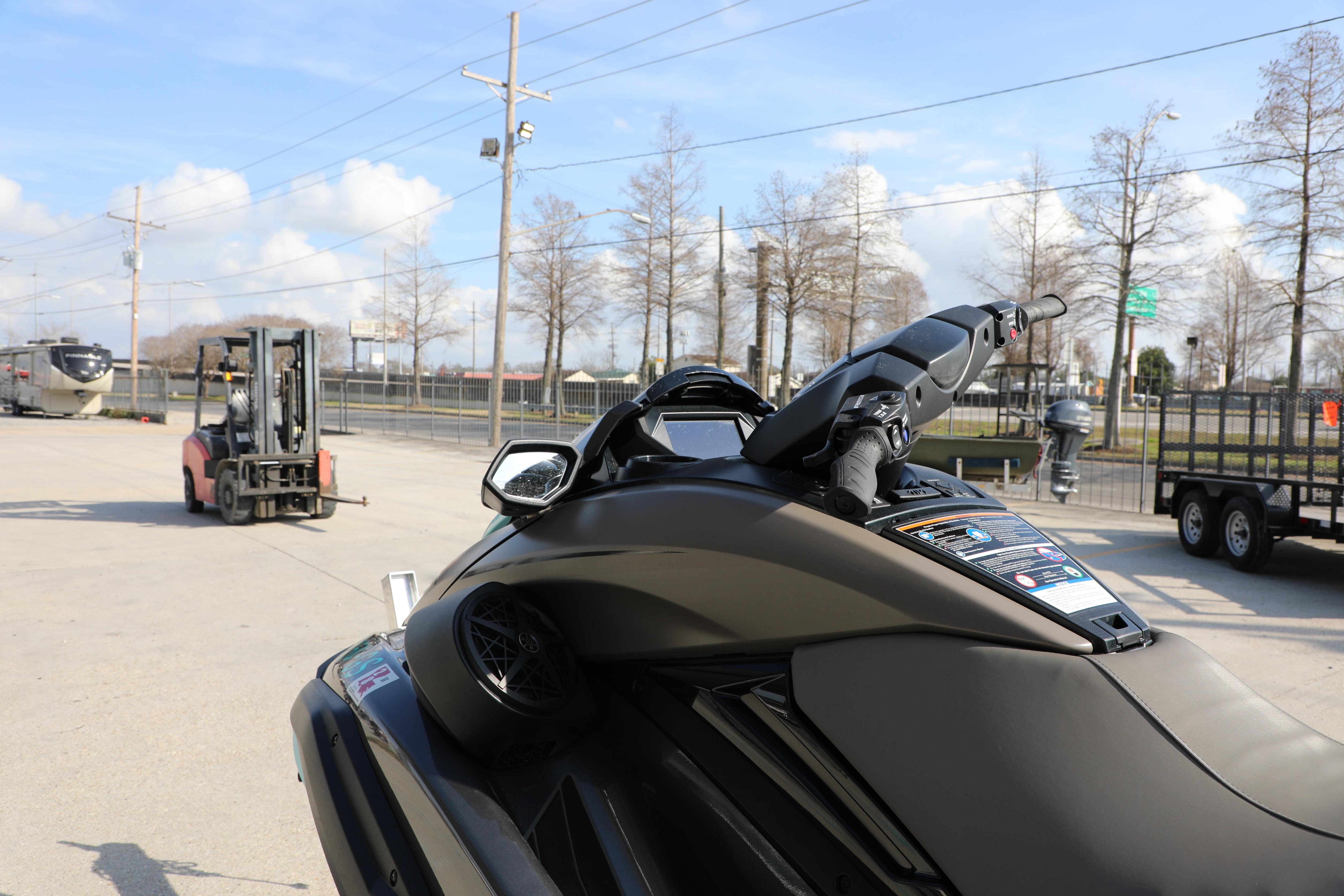 2025 Yamaha WaveRunner FX HO parked outdoors on a sunny day.