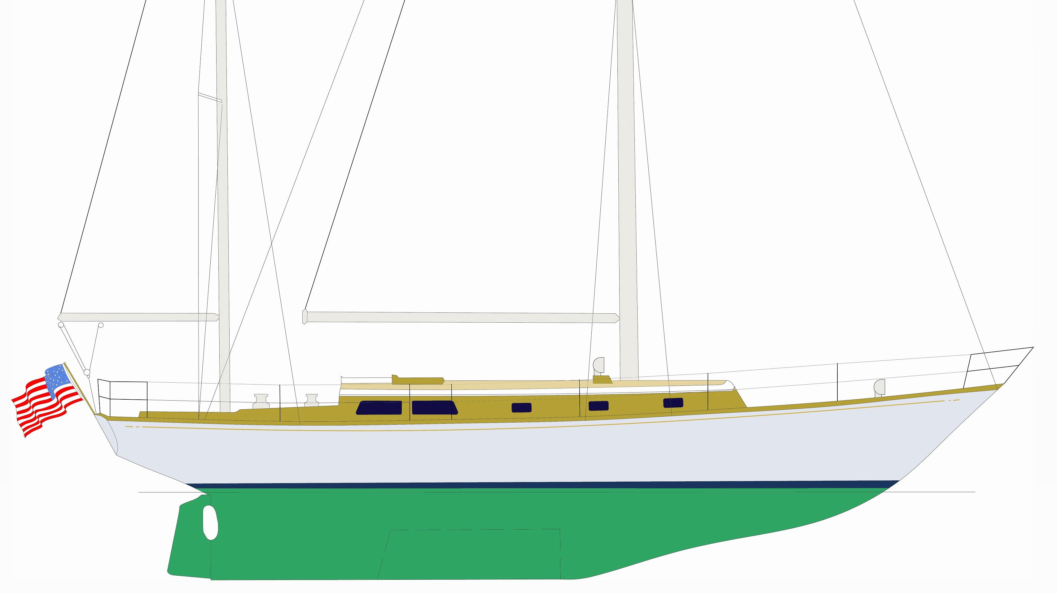 1971 Little Harbor sailboat