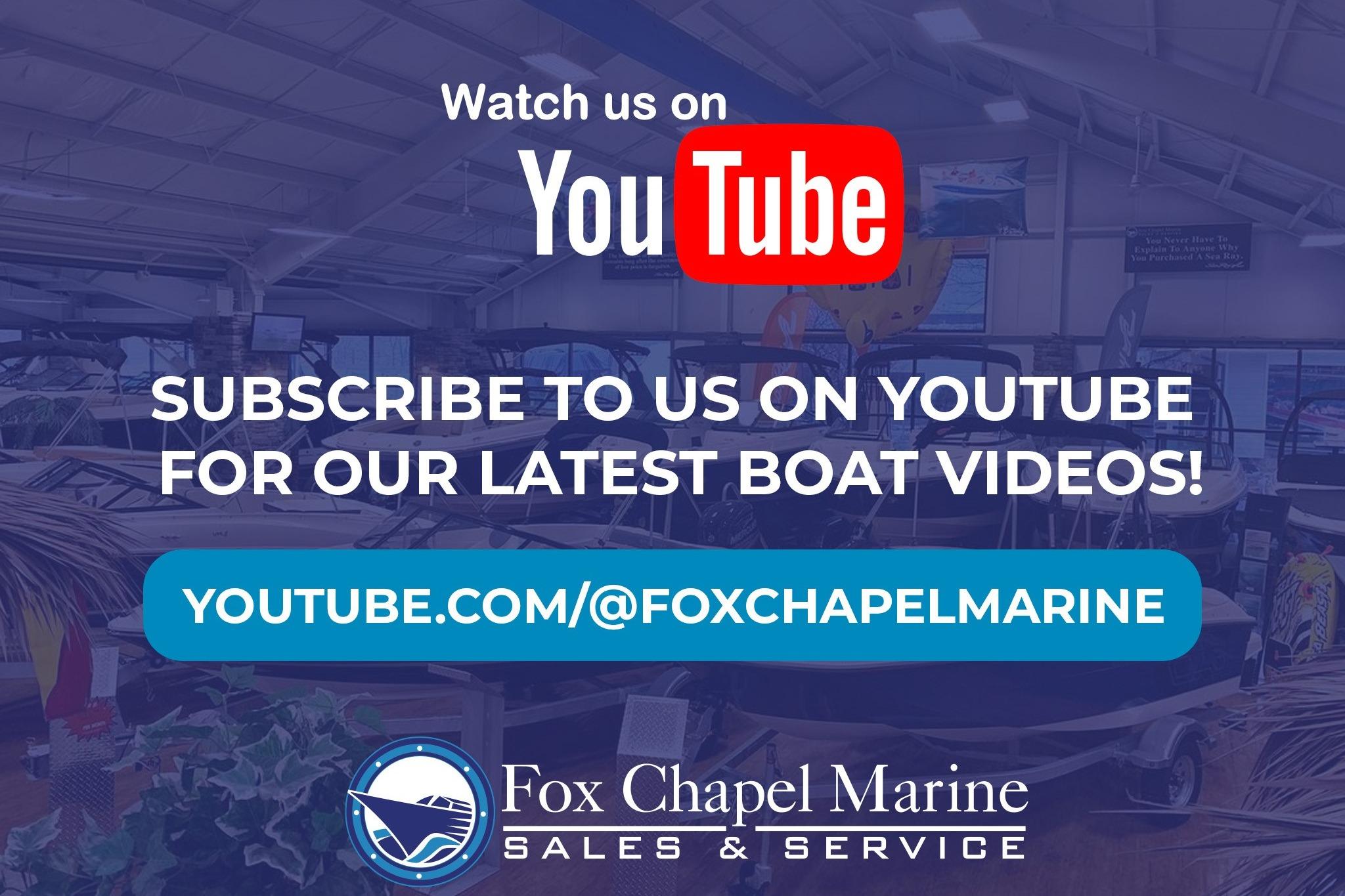Subscribe to Fox Chapel Marine YouTube for latest Sea Ray SPX 190 Outboard videos.