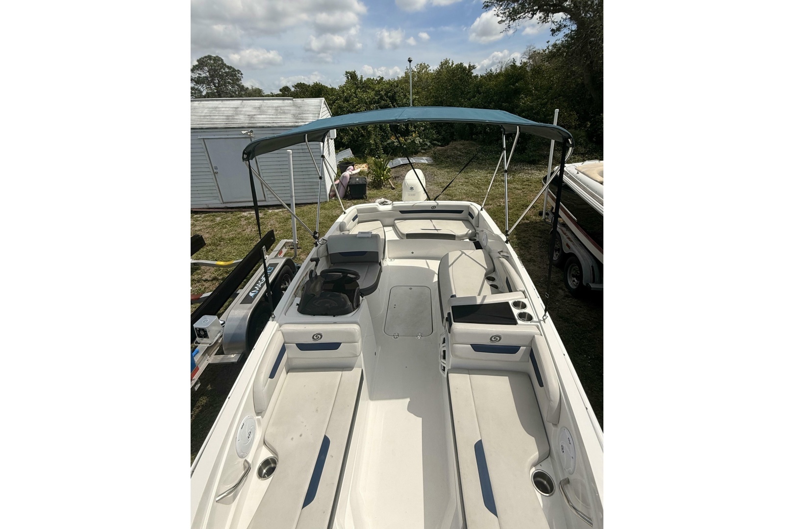 2020 Hurricane SunDeck Sport 185 OB - Image 19