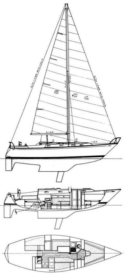 1984 Tartan 37 - Image 33
