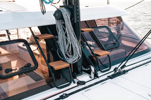 2025 Nautitech 40 Open yacht with sleek design and modern features.