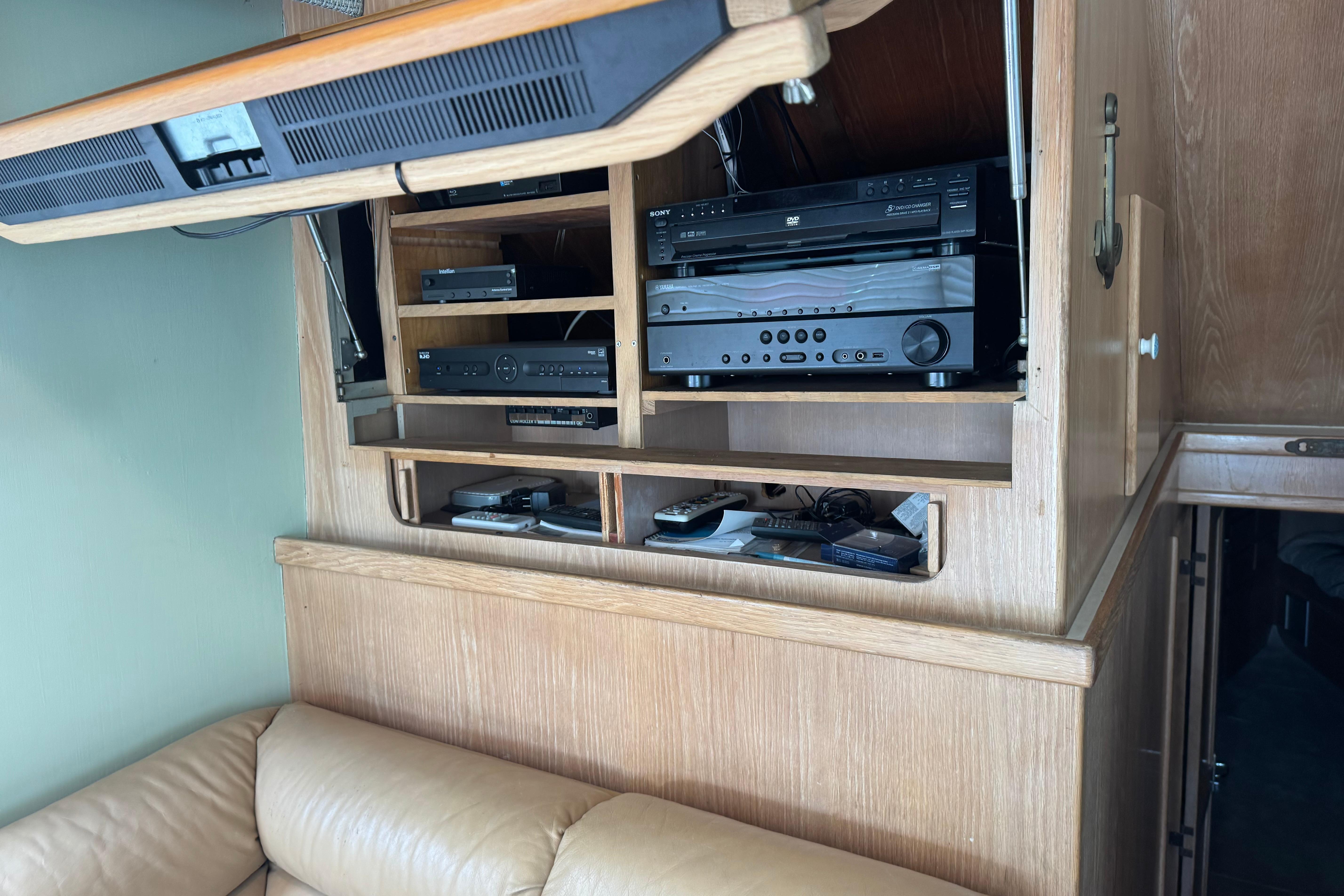 A/V Equipment Below TV