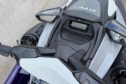 2025 Sea-Doo GTI SE 130 jet ski dashboard, featuring sleek design and advanced controls.