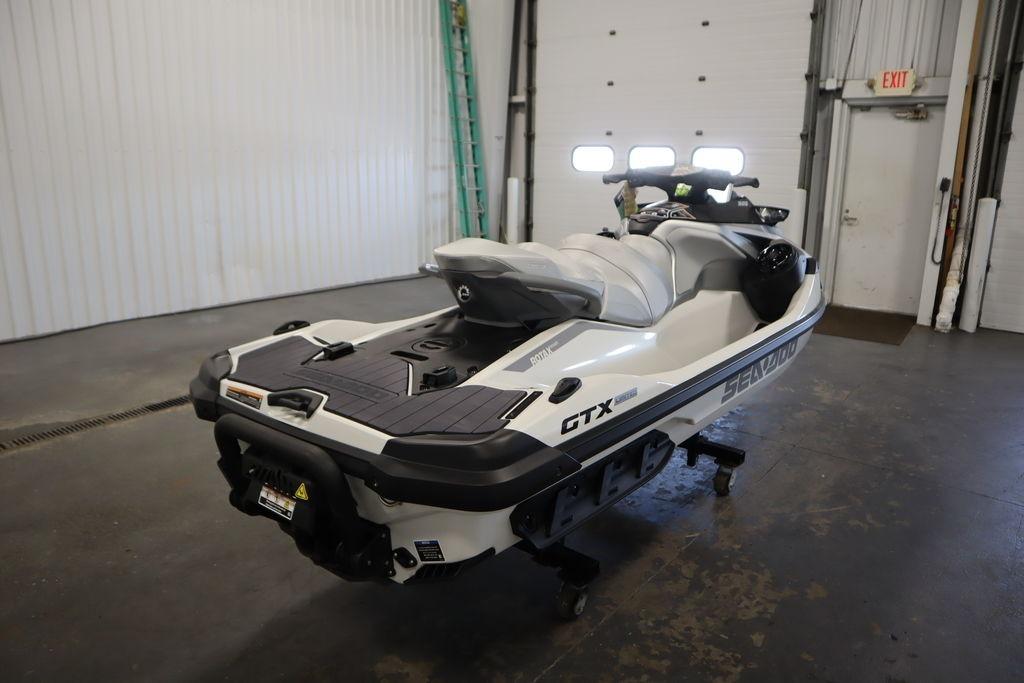 2026 Sea-Doo GTX Limited 325 jet ski in a garage setting.