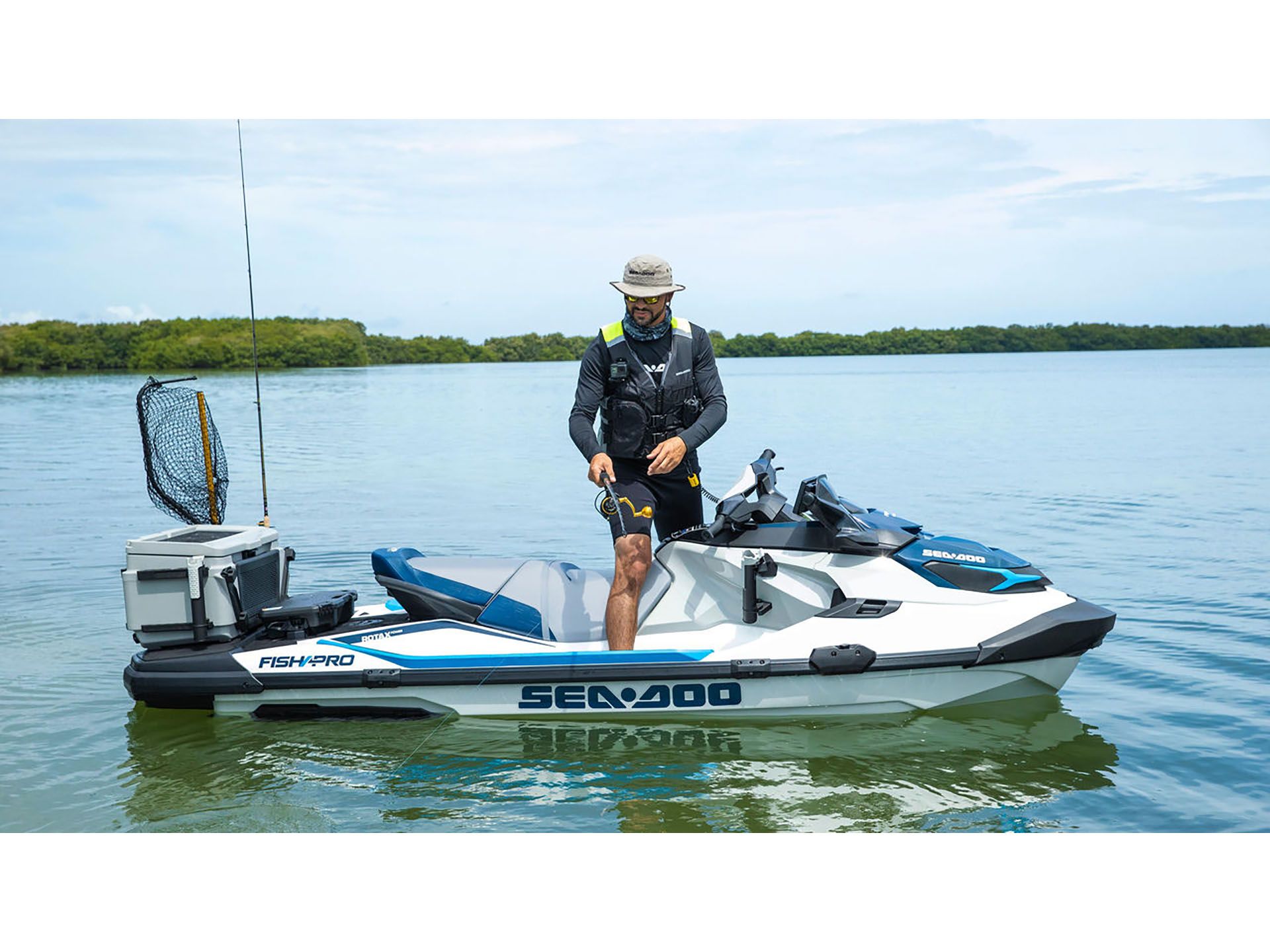 2024 Sea-Doo FishPro Sport 170 iDF iBR Sound System - 8
