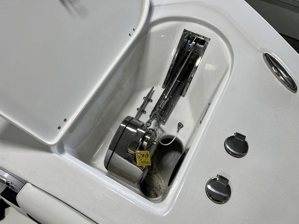 Anchor compartment of Tidewater 232 CC Adventure 2023.