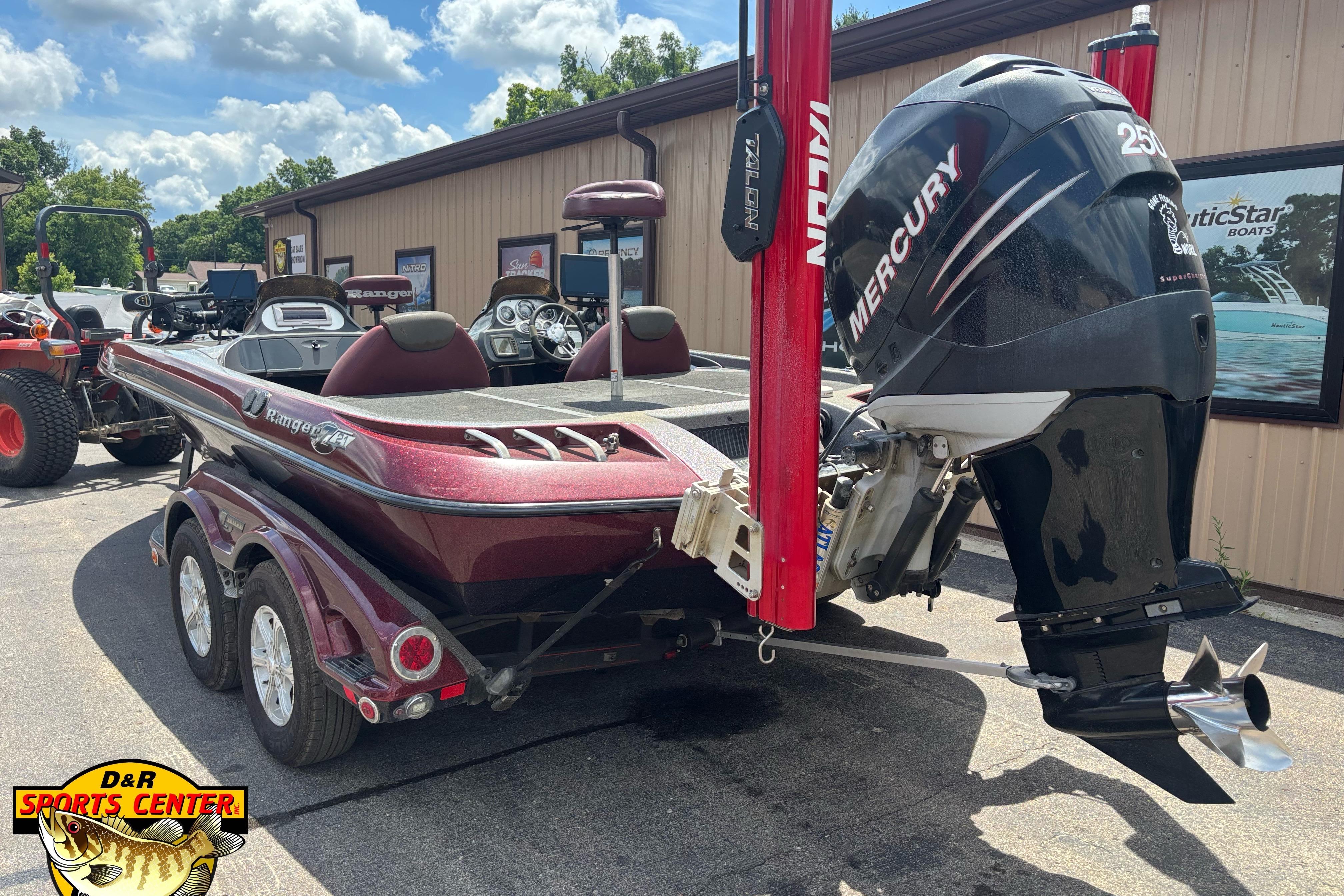 2005 Ranger Z21 Comanche boat with Mercury engine at D&R Sports Center.