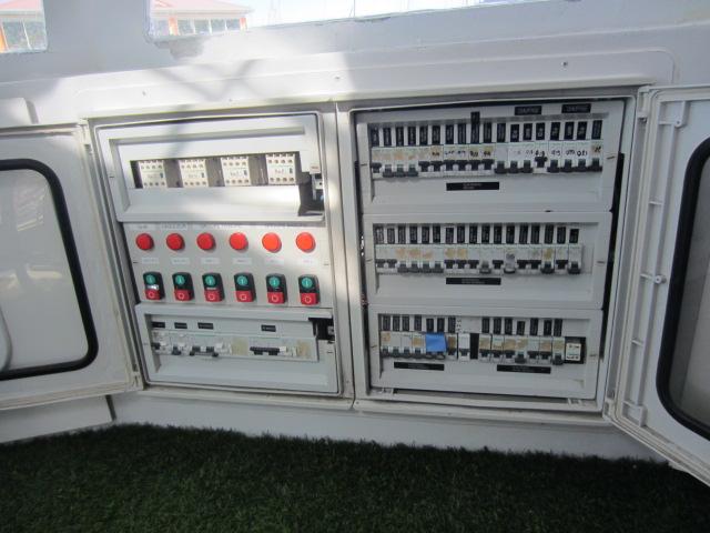 Electrical control panel on a 2011 Catamaran H2X Maxi Day Charter Cat.