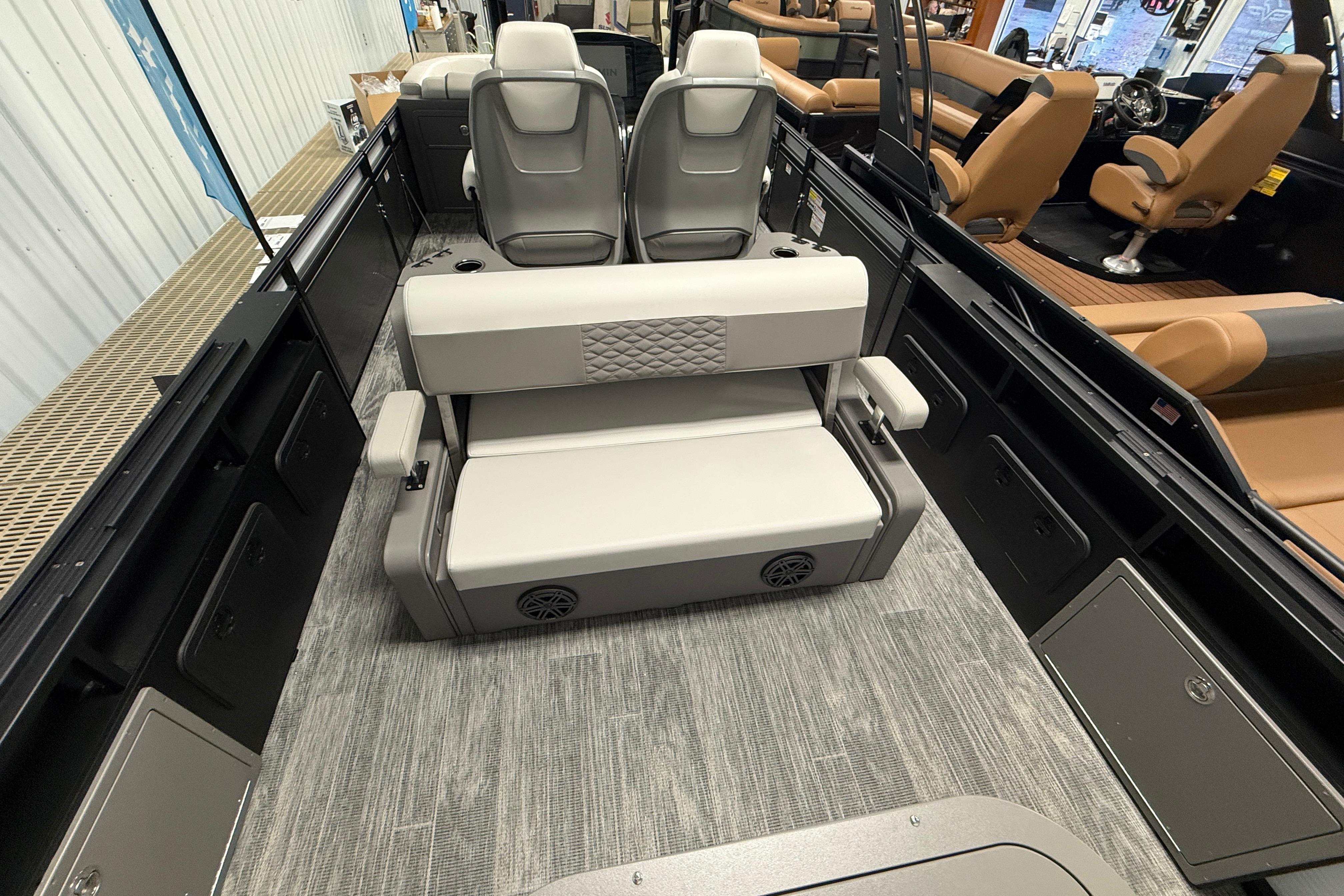 2026 Qwest M-Class 22 Pro Sport interior with modern seating and sleek design.