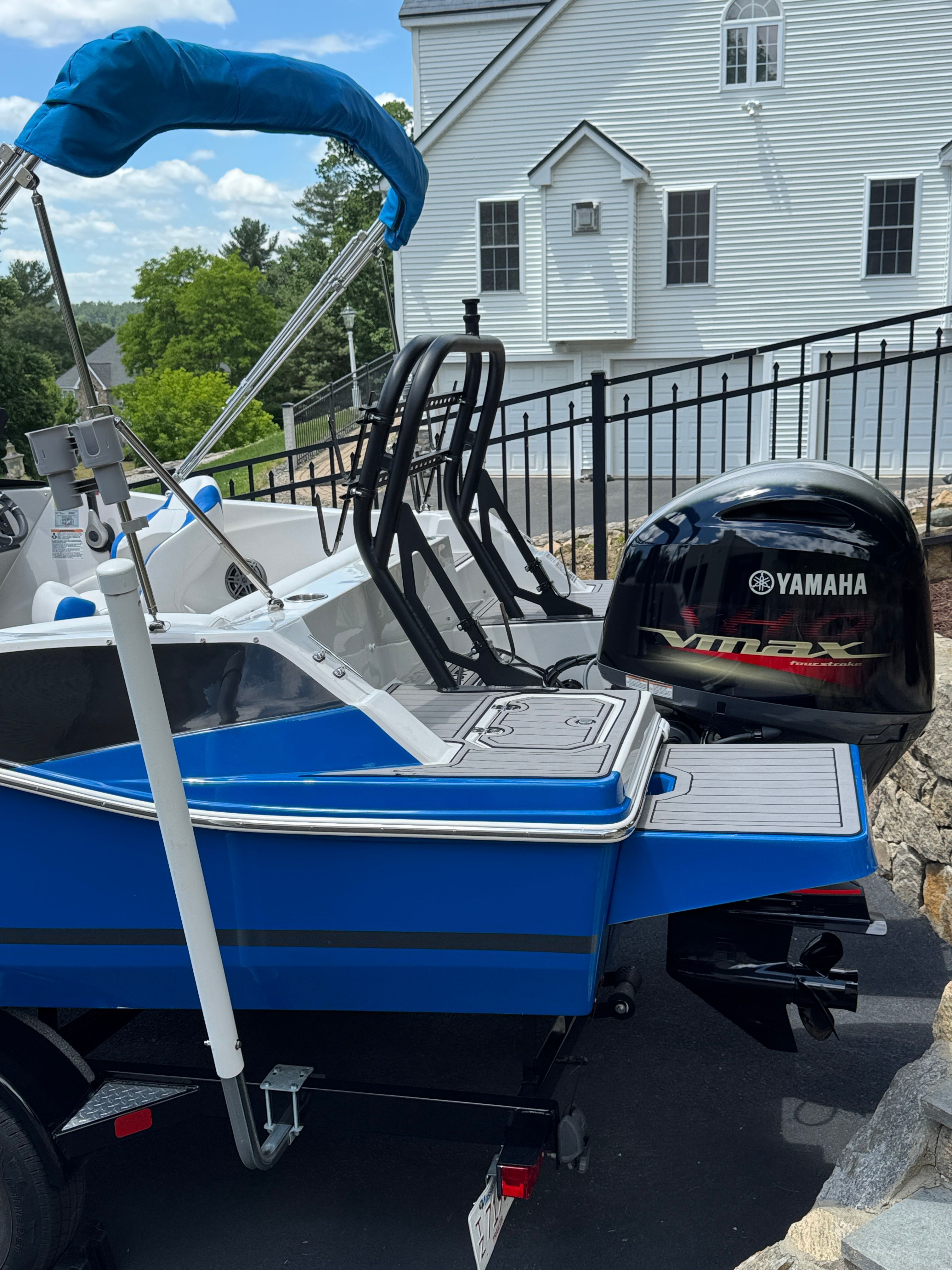 2023 Starcraft SVX 190 OB boat with Yamaha outboard motor.